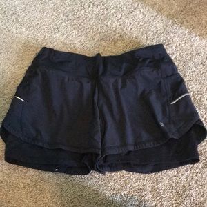 Athleta running shorts